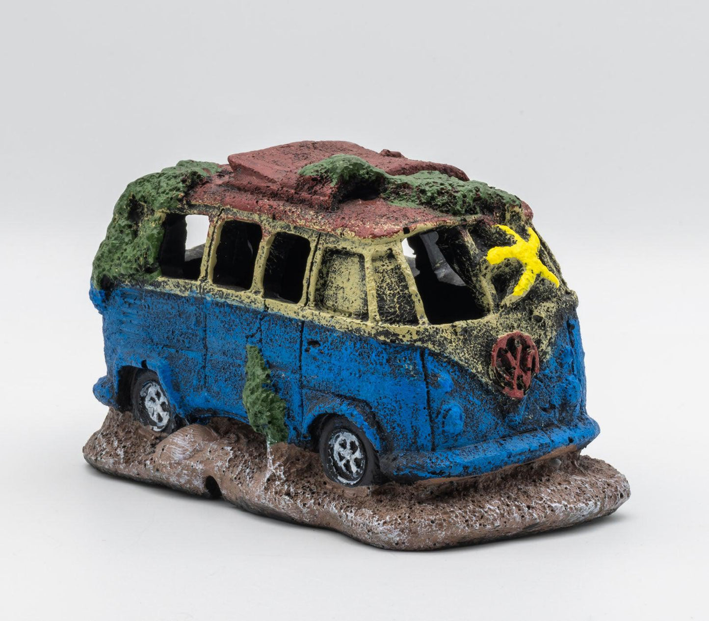 AquaSpectra Sunken Vintage Camper Van, 13cm