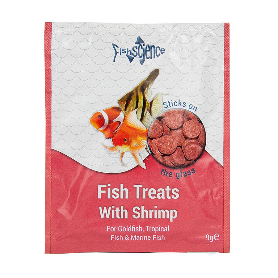 Fish Science Fish Treats with Shrimp