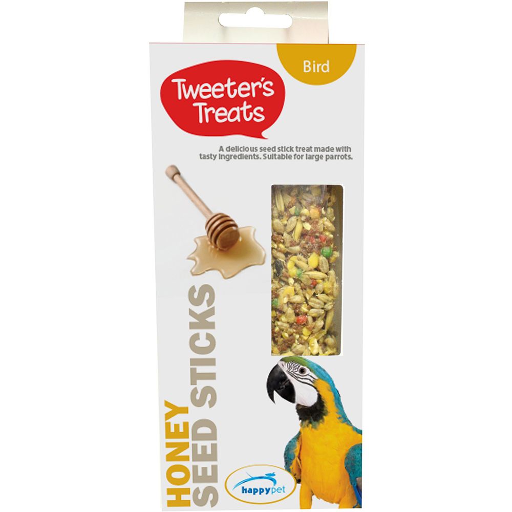 Tweeter's Treats Seed Sticks for Parrots - Fruity