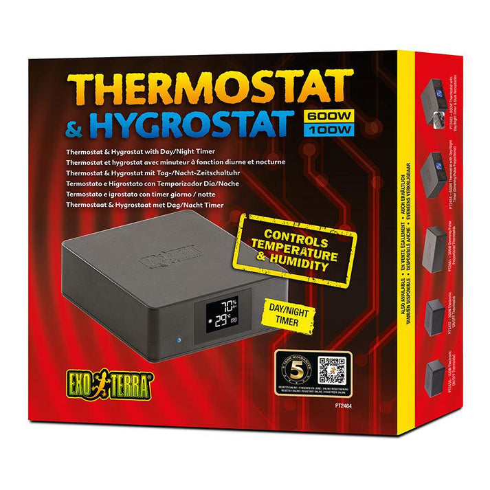 Exo Terra Thermostat 600w & Hydrostat 100w Medusa Exotics