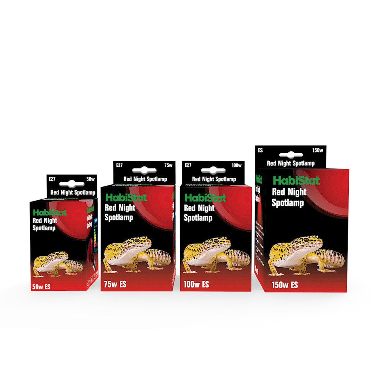 HabiStat Red Night Spot Lamp Medusa Exotics