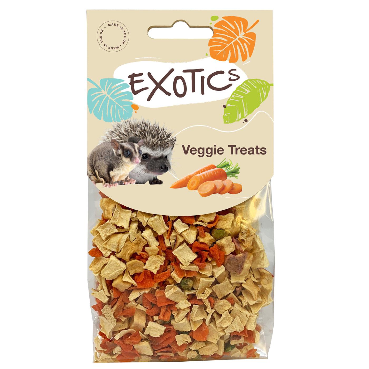 Natures Grub Pygmy Hedgehog Veggie Treat 60g