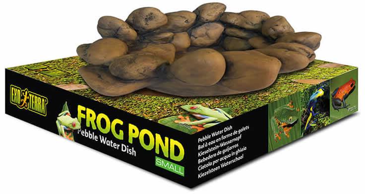 Exo Terra Frog Pond Pebble Water Dish